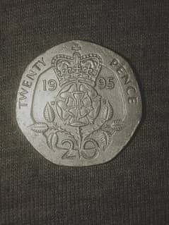 old coin UK 1995 0