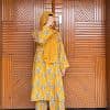 mustard ) 2pc Sapphire Brand Suits (premium Lilen | Meidum 1