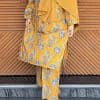 mustard ) 2pc Sapphire Brand Suits (premium Lilen | Meidum 2