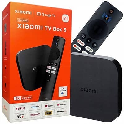 Xiaomi TV Box S 2nd Gen Google TV 4K Ultra HD MDZ-28-AA | 2.4 GHz + 5 0