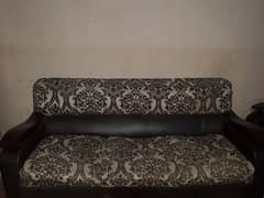 sofa set with table urgent sale