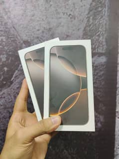 iphone 16 Pro Max 256gb HK Physical Dual Sim Non active box pack