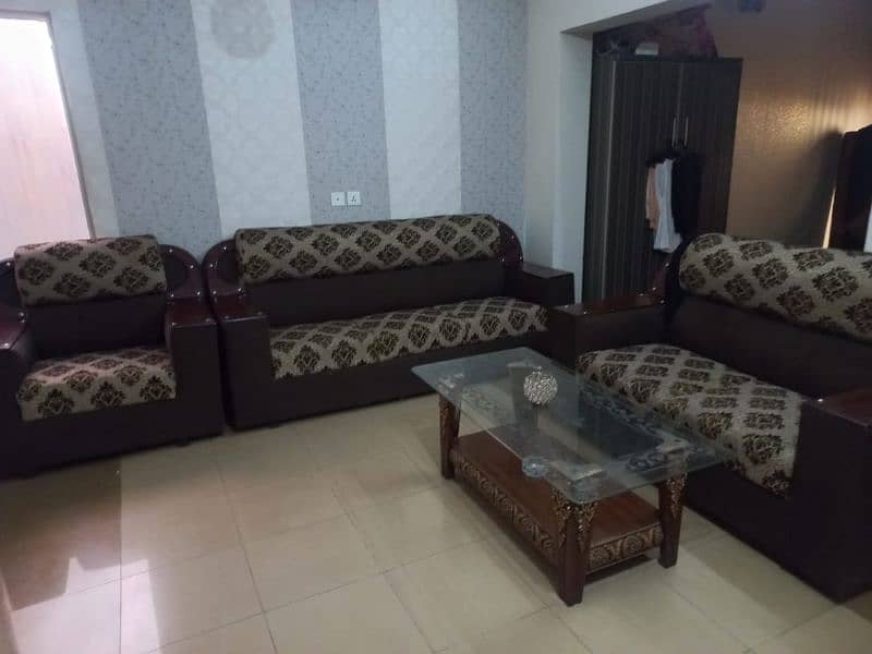 sued sofa set for sale 3