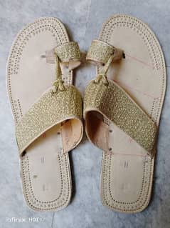 Original Tilla Chappal for Shehndi & Mehndi