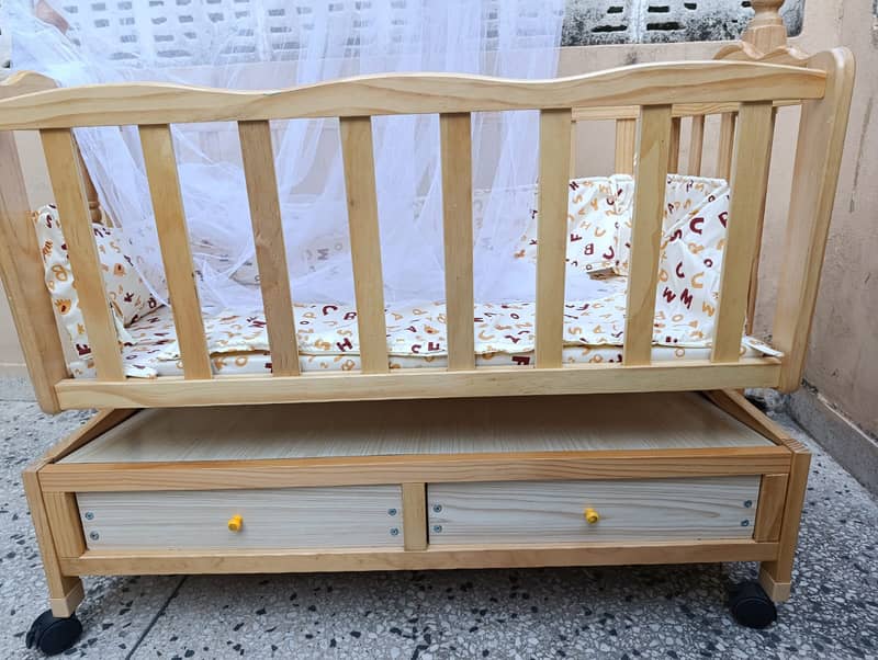 Unused Baby/Kidz wooden Cot 1