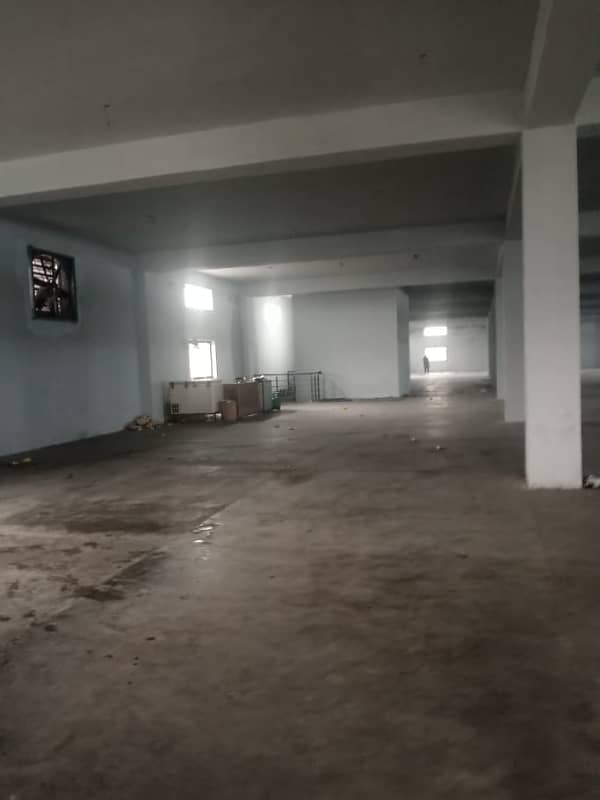 1 kanal industrial hall for rent on feroz pure road for warehouse factory good parking area 0