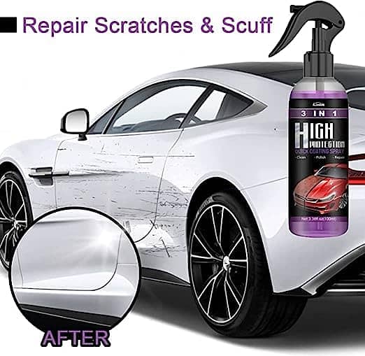 3 In 1 High Protection Quick Car Coating Spray, | 100 Ml FREE DELIVERY 2