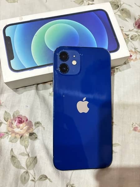 PTA approved iphone 12 Blue 1