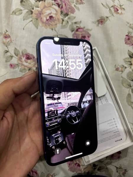 PTA approved iphone 12 Blue 3