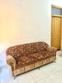 sofa set with FREE Glass Table