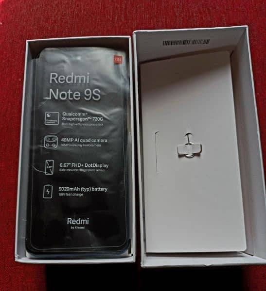 Brand New Box Packed Xiamoi Redmi Note 9S 12