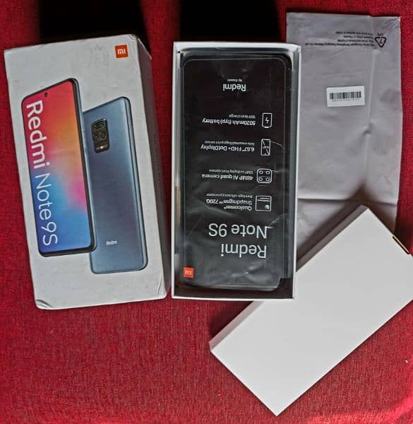 Brand New Box Packed Xiamoi Redmi Note 9S 16