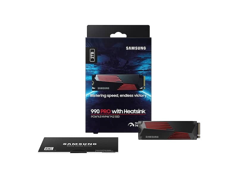 Samsung 990 PRO SSD 2TB with Heatsink 2