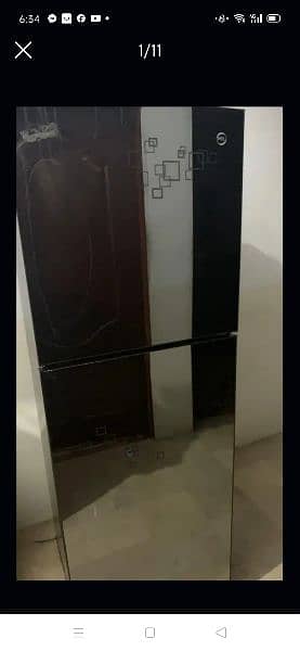 PEL 14 cu ft Mirror Glass Door Refrigerator (PRGD155) 03162649078 8