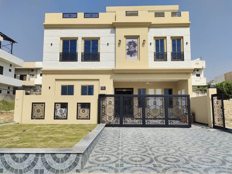 Brand New 10 Marla double unit house available for sale in Multi Gardens MPCHS B-17 Islamabad Block B 20