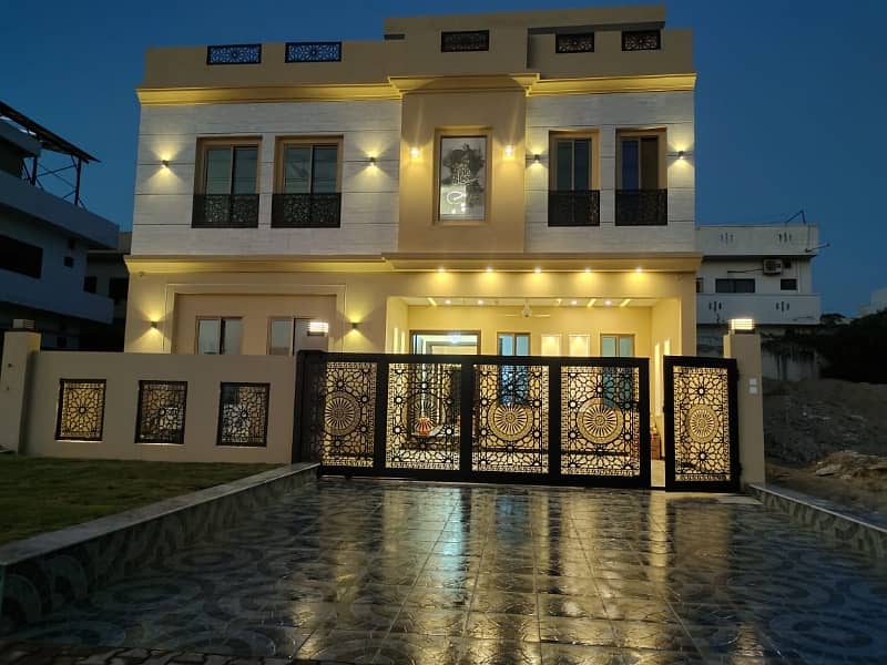 Brand New 10 Marla double unit house available for sale in Multi Gardens MPCHS B-17 Islamabad Block B 26