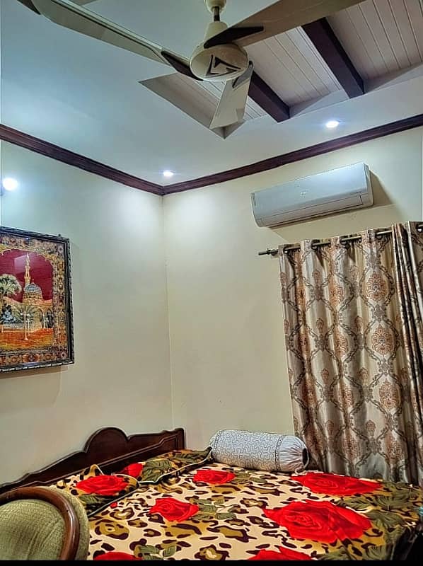 FURNISHED PORTION 2 bed prime location of canall road johar town 2