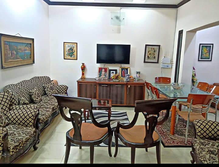 FURNISHED PORTION 2 bed prime location of canall road johar town 3