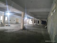 2 kanal industrial hall for rent on raiwind road for warehouse factory,embroidery and stitching unit good parking area 0