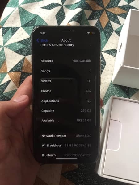 IPhone XS 256 GB factory unlock 7