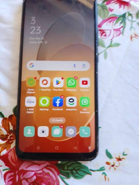 10by 10 condition 1year used ke ha oppo a16e box be hoga 6