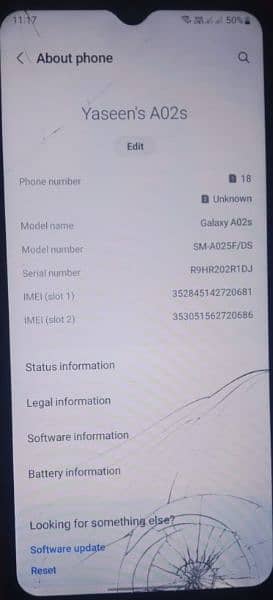 Sumsung A02s  4 gb ram 64 gb Rom Exchage possible 2