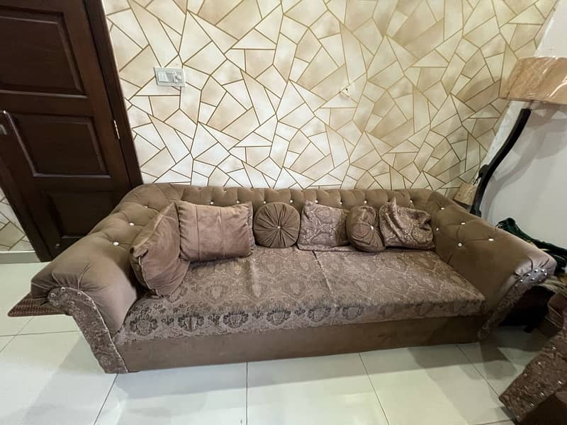 sofa set 5 seater with centre table set 0