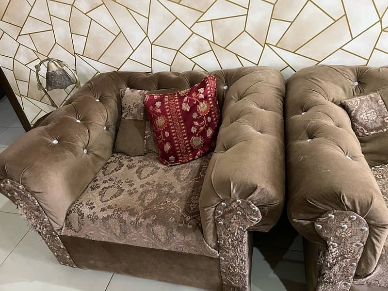 sofa set 5 seater with centre table set 5