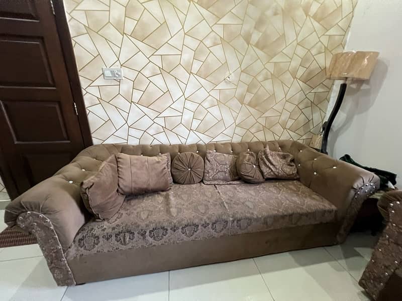 sofa set 5 seater with centre table set 8