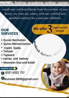 mahtab  fatima academy online quran 0