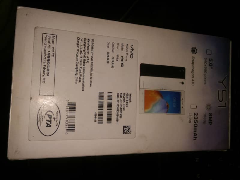 Vivo y51a  4gb ram 64gb rom lush condition 8