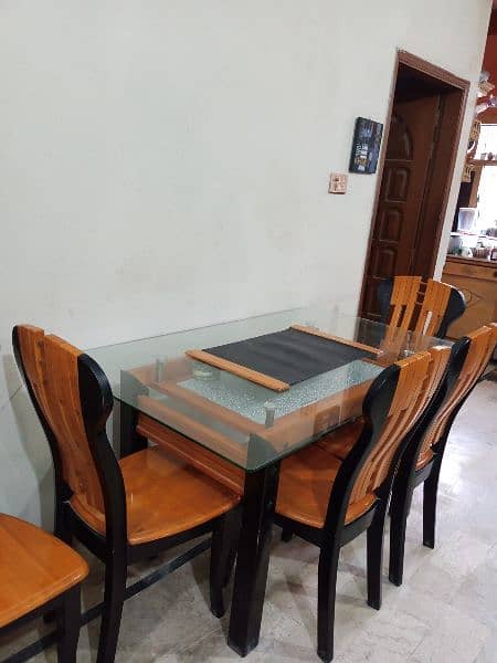 Dining Table with 6 Chairs 3