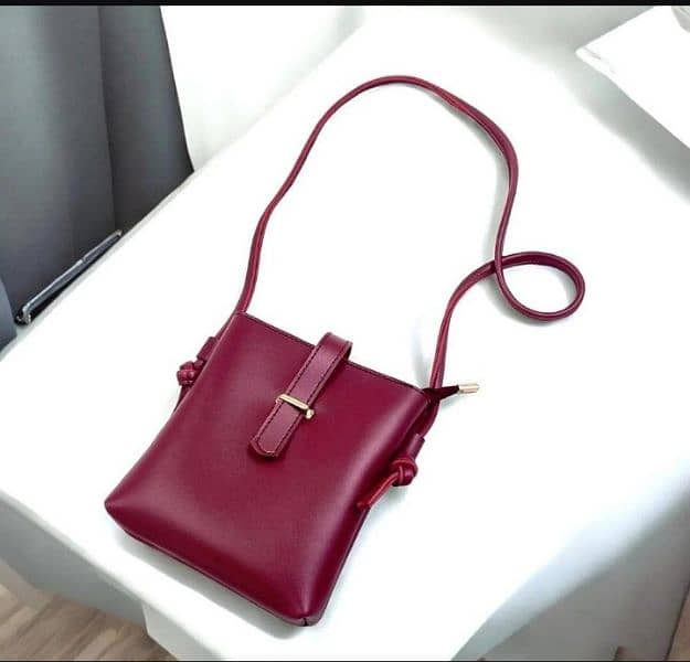 Women's Plain strap Premium Bag 3