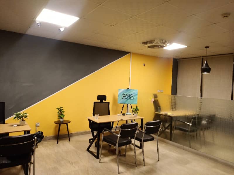 800 square feet furnish office for rent near UMT for 20 person staff for call center or software house or marketing office 4