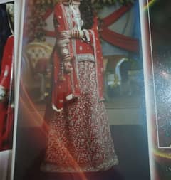 Red Barat Bridal Lehenga 0