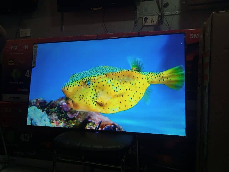 43,, INCH SAMSUNG 4k Android led tv warranty O3O2O422344 0