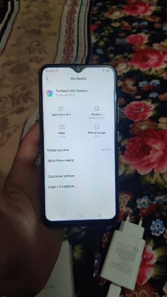 Vivo y 17 8/256 gb 10/10 condition with original box and charger 2