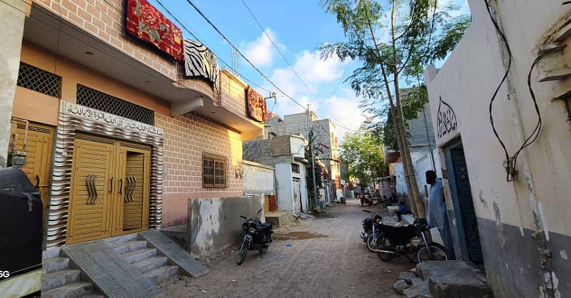 120 Sq Yards, Rcc, Well Furnished, West Open, Main Chishti Nagar, Near Bhashani Sweets 1