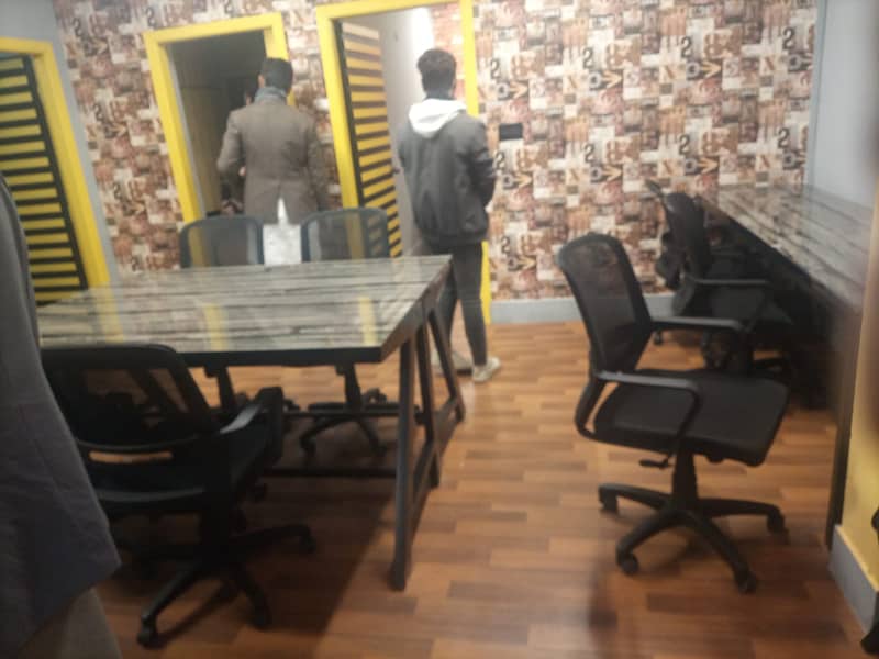 1700 square feet furnish office for rent near UMT for 30 person staff for call center or software house or marketing office 0