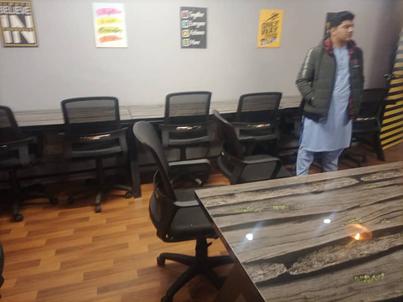 1700 square feet furnish office for rent near UMT for 30 person staff for call center or software house or marketing office 5