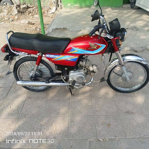 Honda cd70t 4