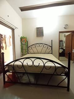 Double Iron bed with Mattress