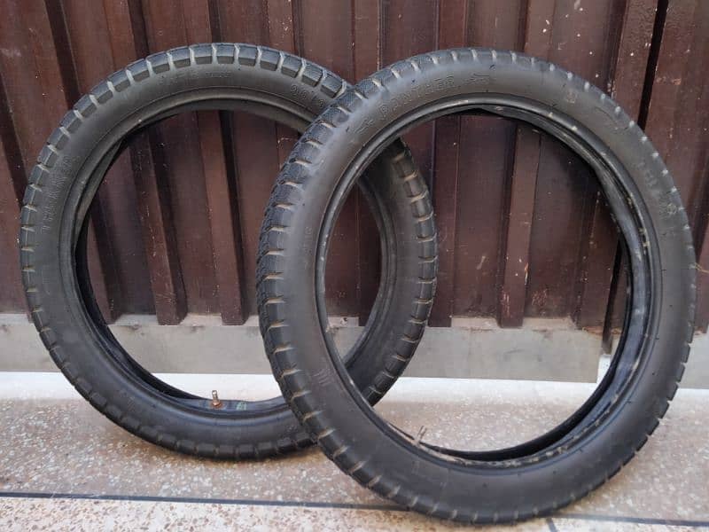 YAMAHA YBR Tyre's Lush Condition 1