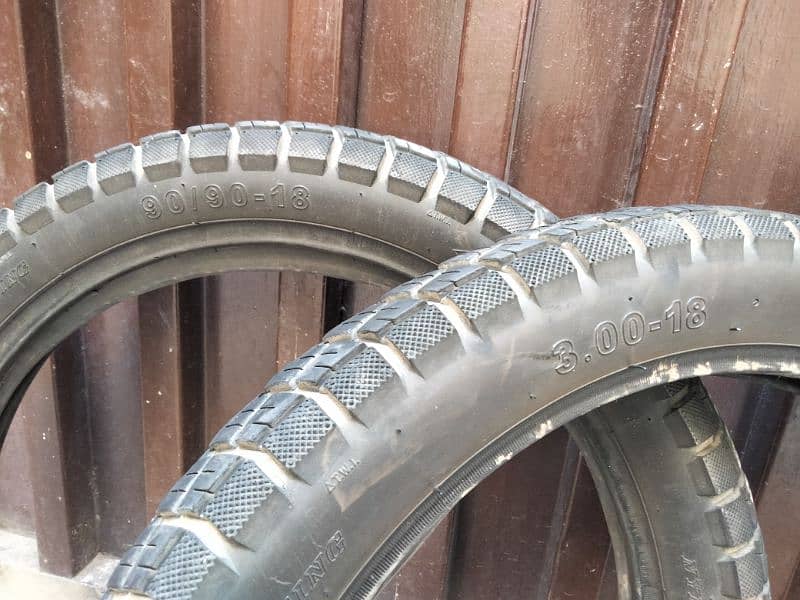 YAMAHA YBR Tyre's Lush Condition 2