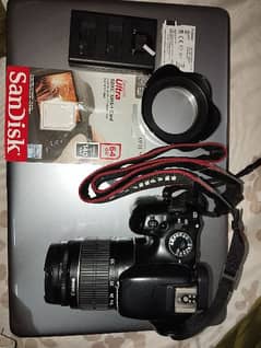 CANON 550D with all accessories