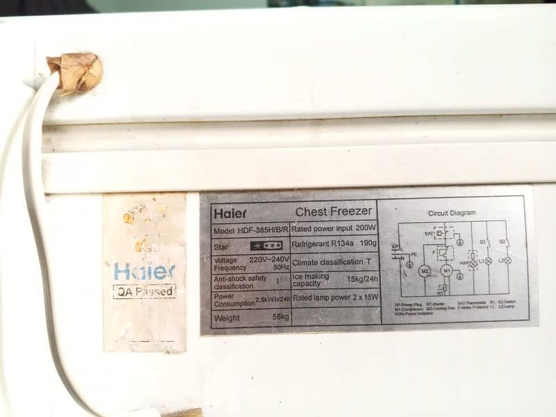 Hier Deep Freezer for Sale 2