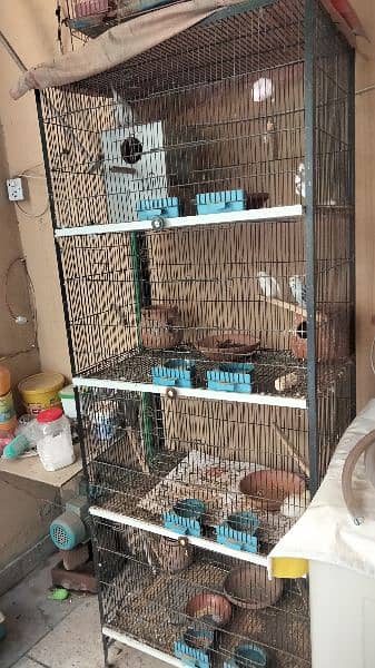 Birds Cage Iron Material Just Like New 0