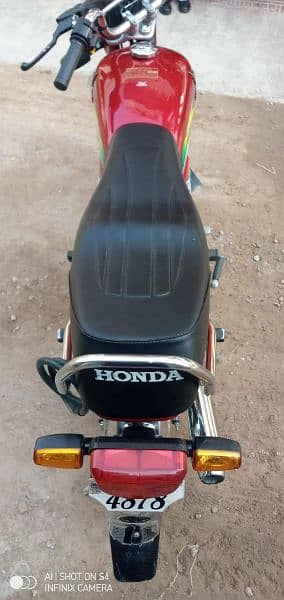 Honda cd 70 2022/ sticker 2023 model all Punjab number no Chaska 3