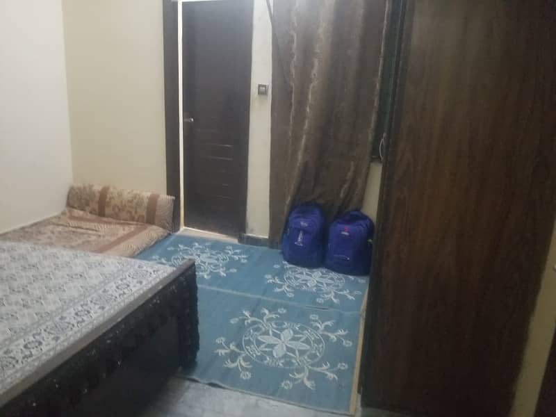 1 bed Furnished room with attached washroom is available for rent. 2