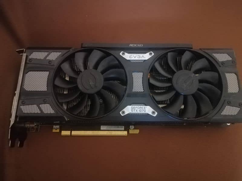 Evga Gtx 1070 SC 8GB Gaming Graphic Card GPU 0